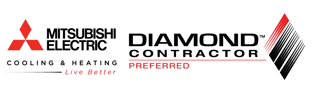 mitsubishi electric dealer logo for elite contractor preferredductless