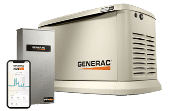 generac home generator transfer switch smartphone app power management